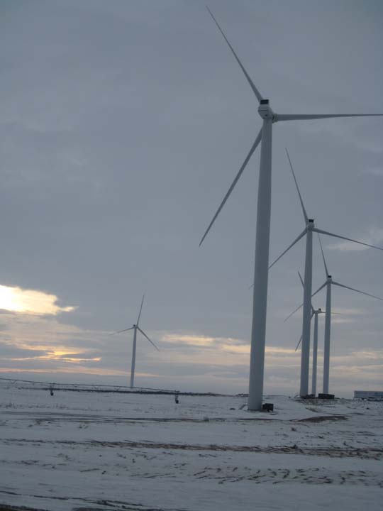 Windmills for Wind energy project