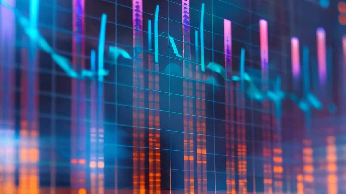 Financial dashboard with charts and graphs showing performance data for demand response