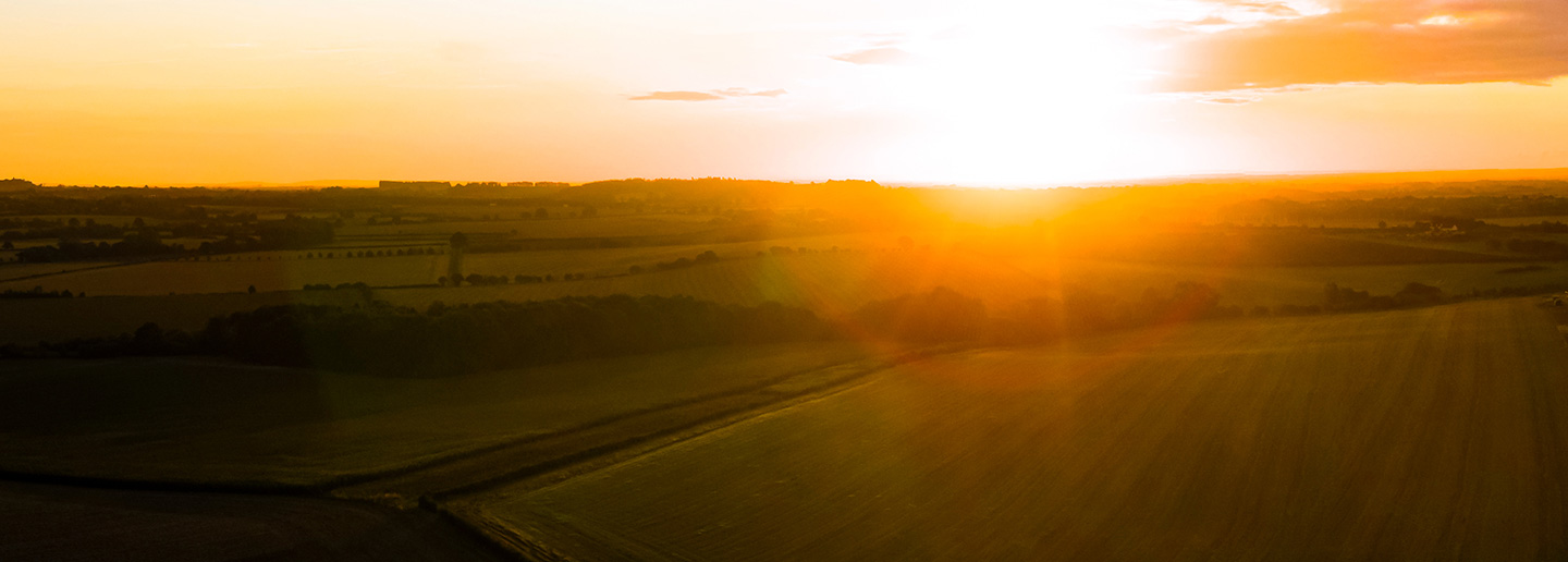 our purpose banner of Clinton Clean Energy Center in the background