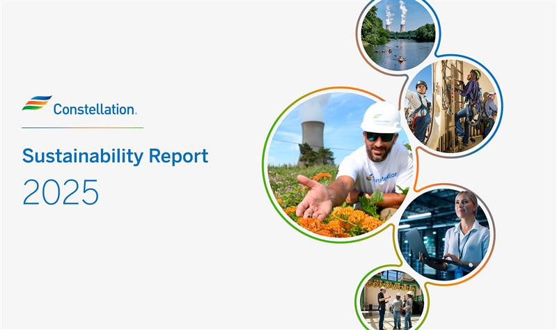 Constellation sustainability report cover