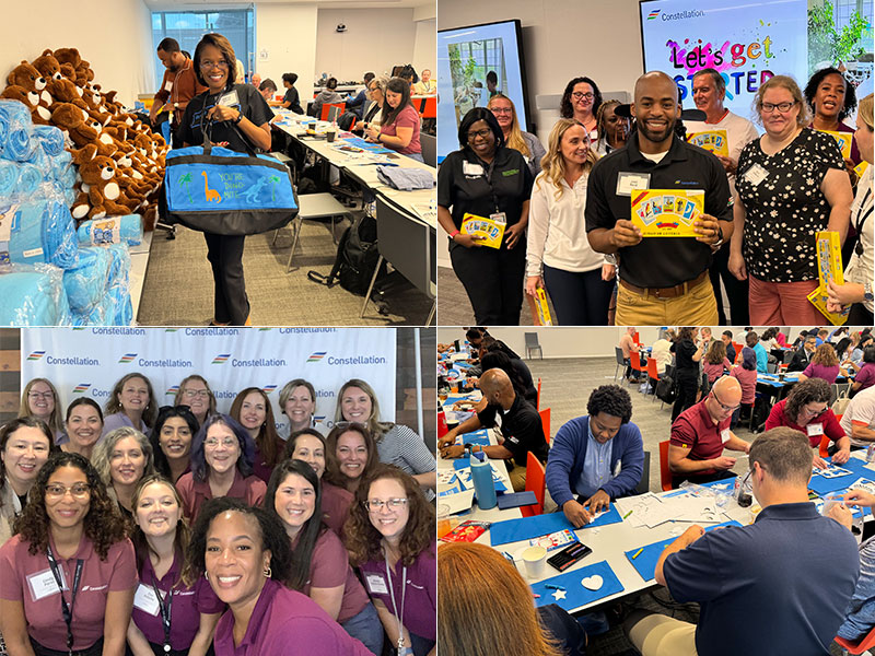 Collage photo of ERG groups