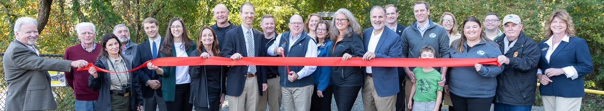 Group at Conowingo Dam's Ribbon Cutting Ceremony