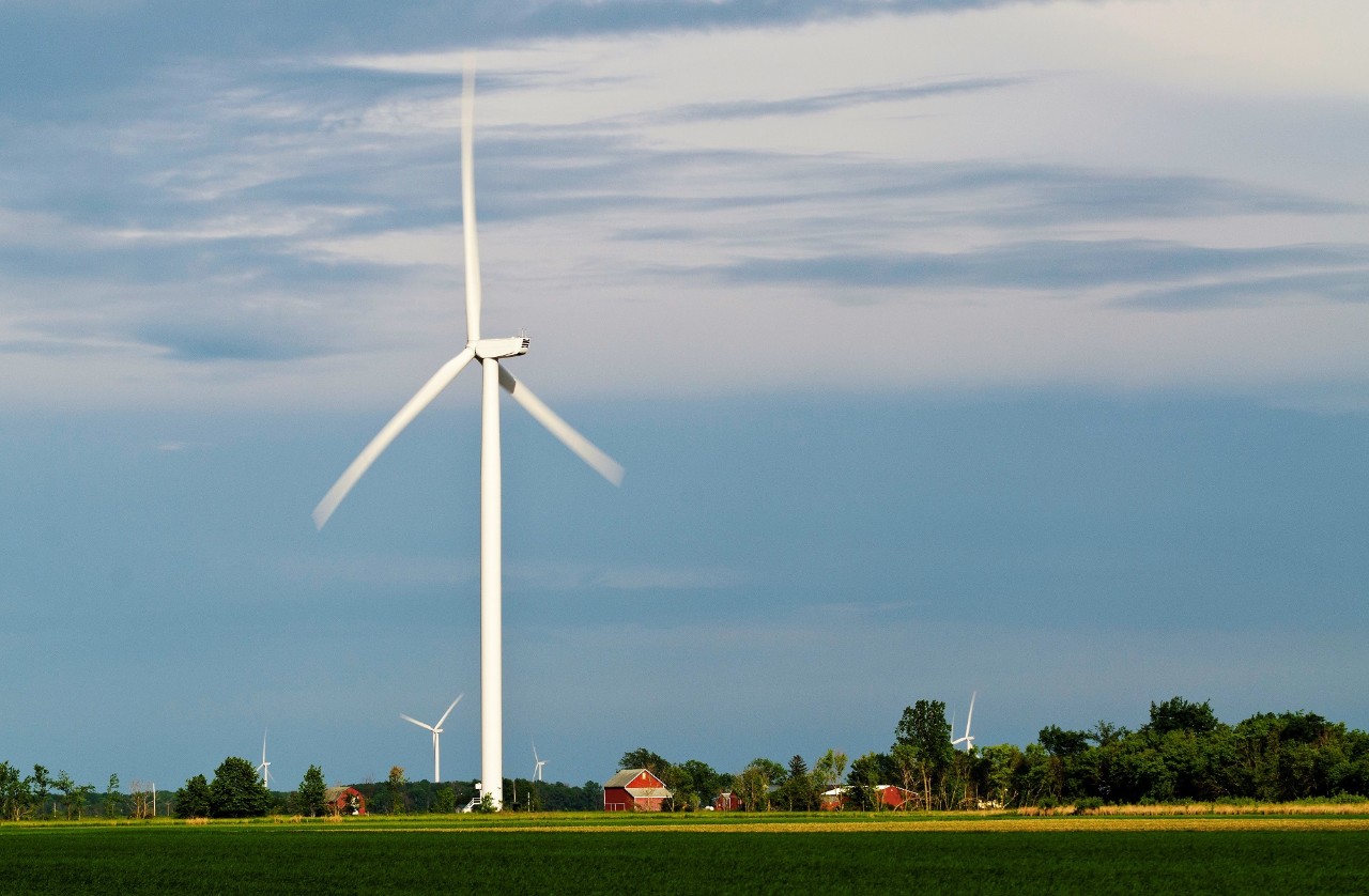 Beebe Wind Farm. Ithica, Michigan.