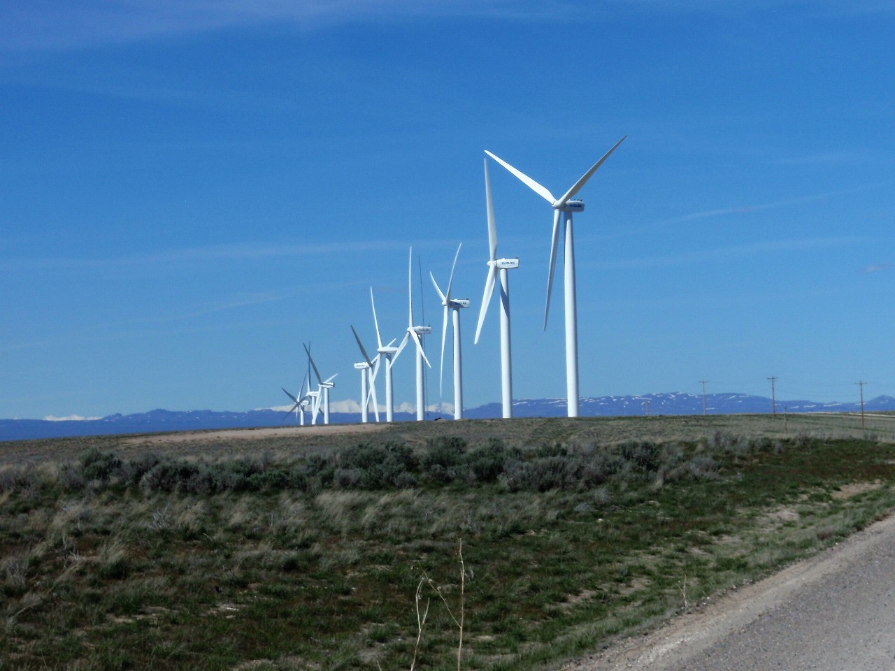 Windmills for Wind energy project