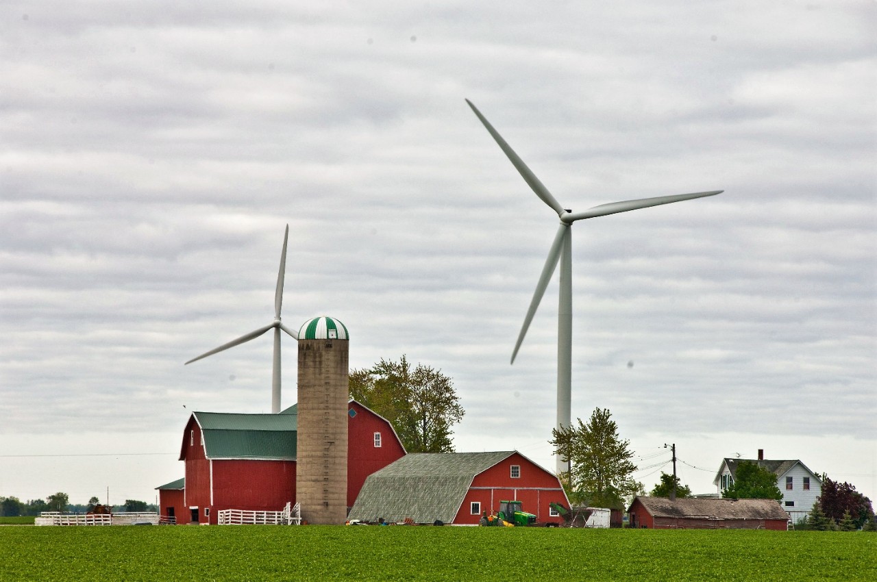 Windmills for Wind energy project