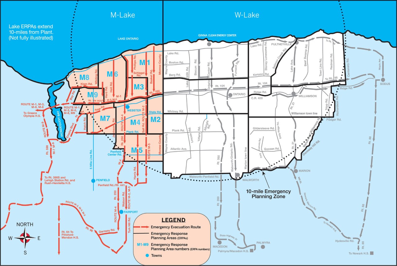 R.E. Ginna Monroe-County-Emergency_Map