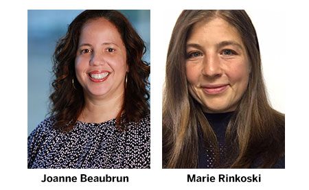 Joanne Beaubrun and Marie Rinkoski