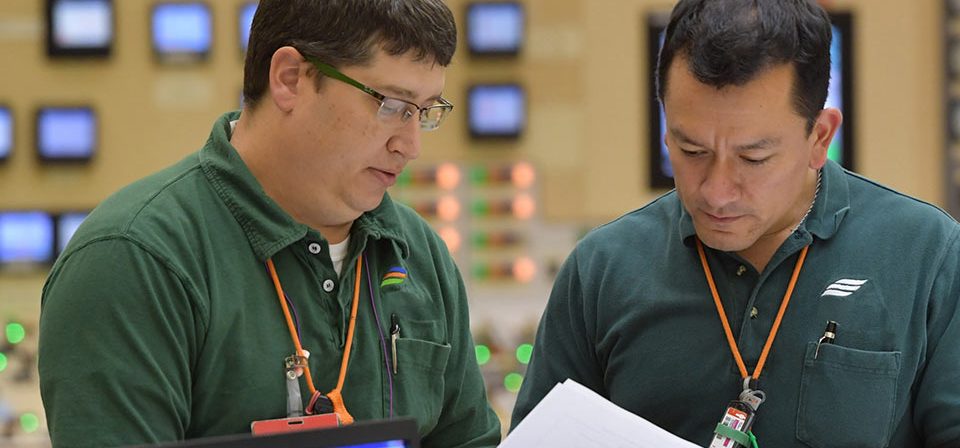 LaSalle-Employees-Reviewing-Printed-Materials